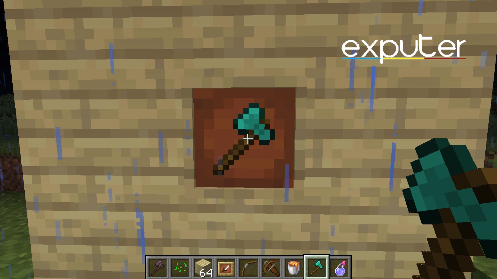 minecraft diamond axe