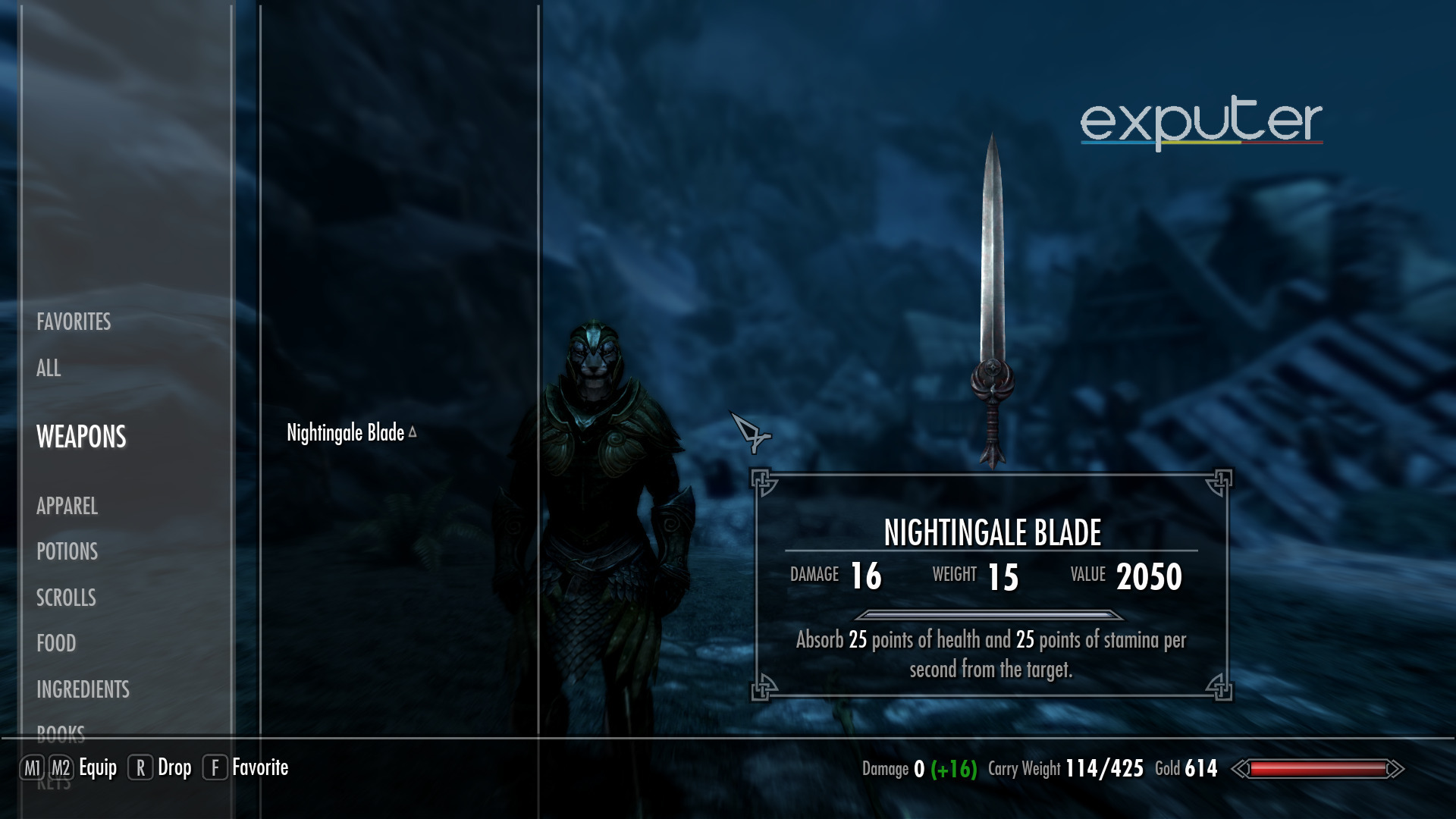 the nightingale blade