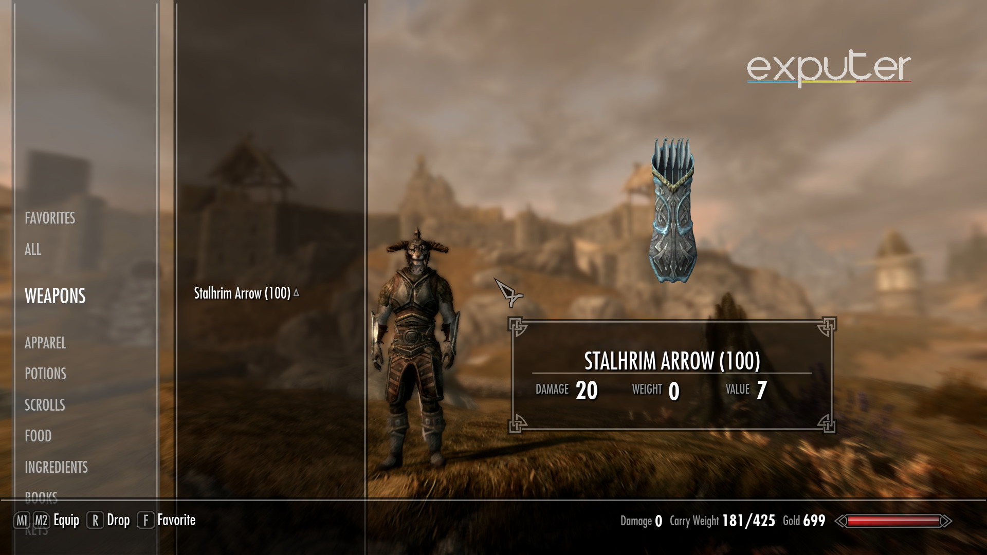 The Stalhrim Arrows.