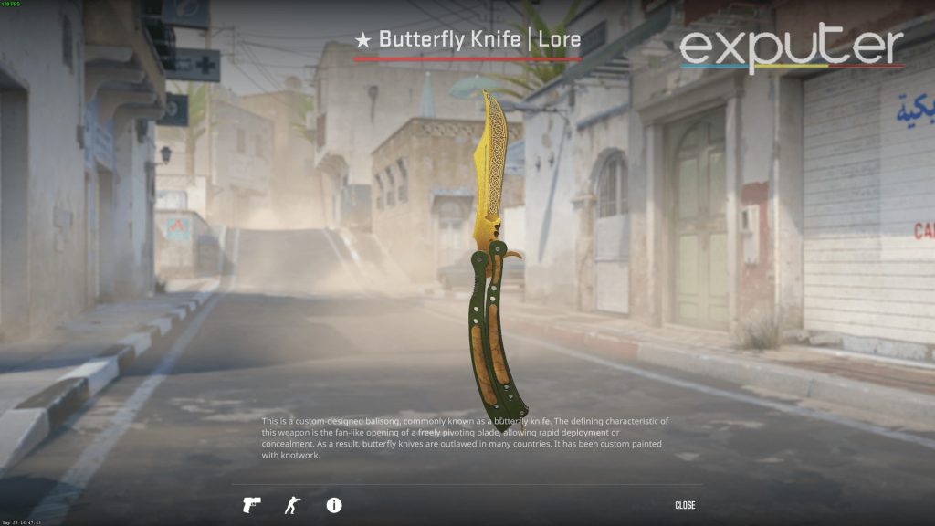 cs2 butterfly knife skins