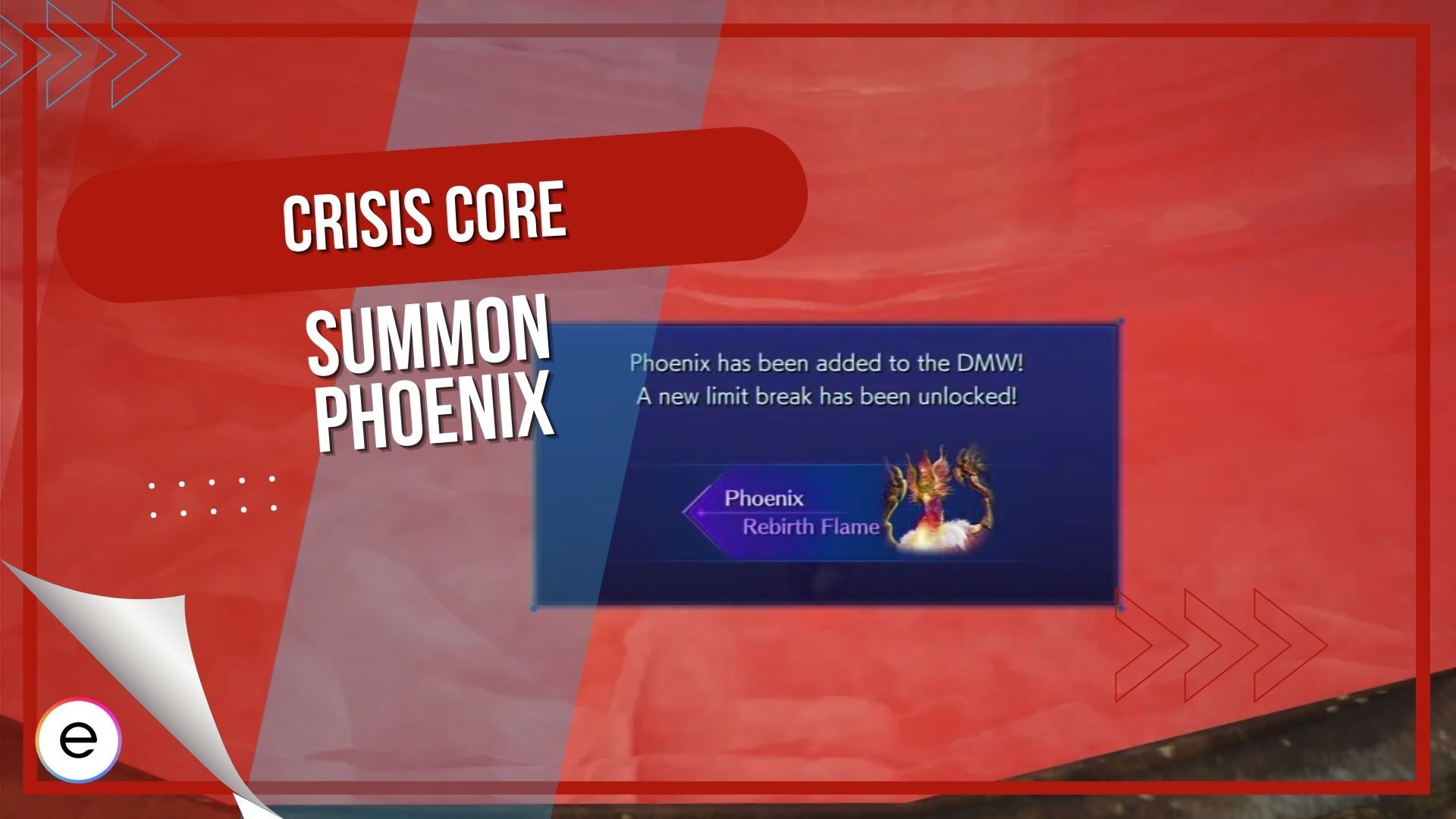 Summoning Phoenix in Crisis Core