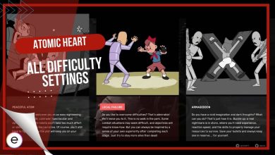 Atomic Heart Difficulty settings