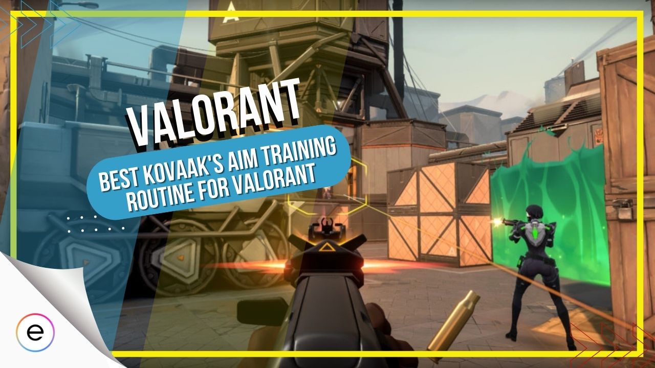 Image Showing Title page of Best KovaaK's Aim Training Routine For Valorant