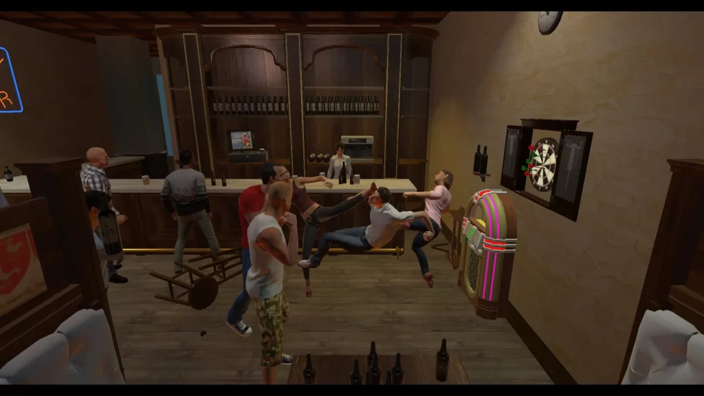 Best Multiplayer VR Games Drunkn Bar Fight 