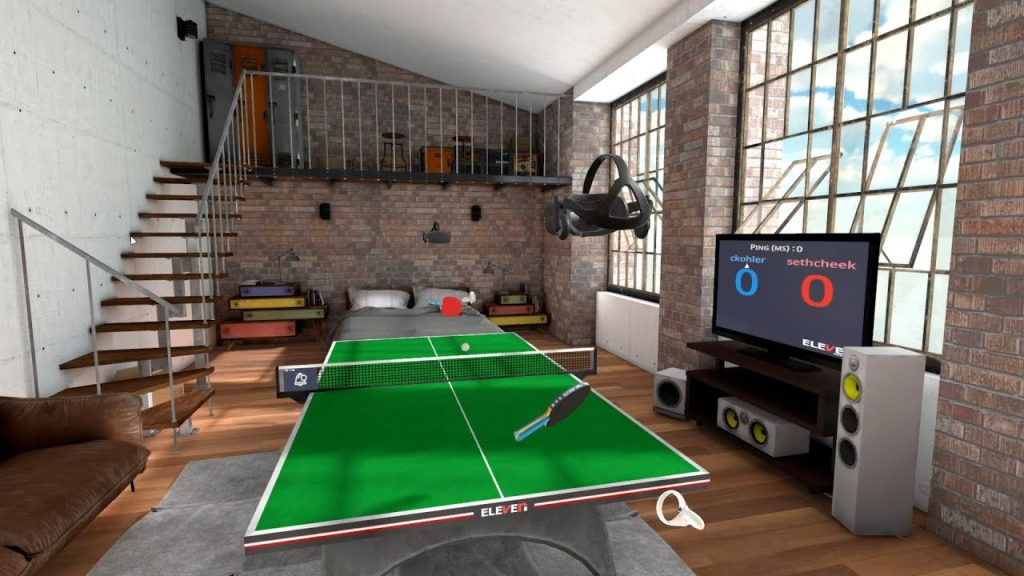 Best Multiplayer VR Games Eleven: Table Tennis VR 