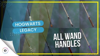 Every Wand Handle in Hogwarts Legacy.