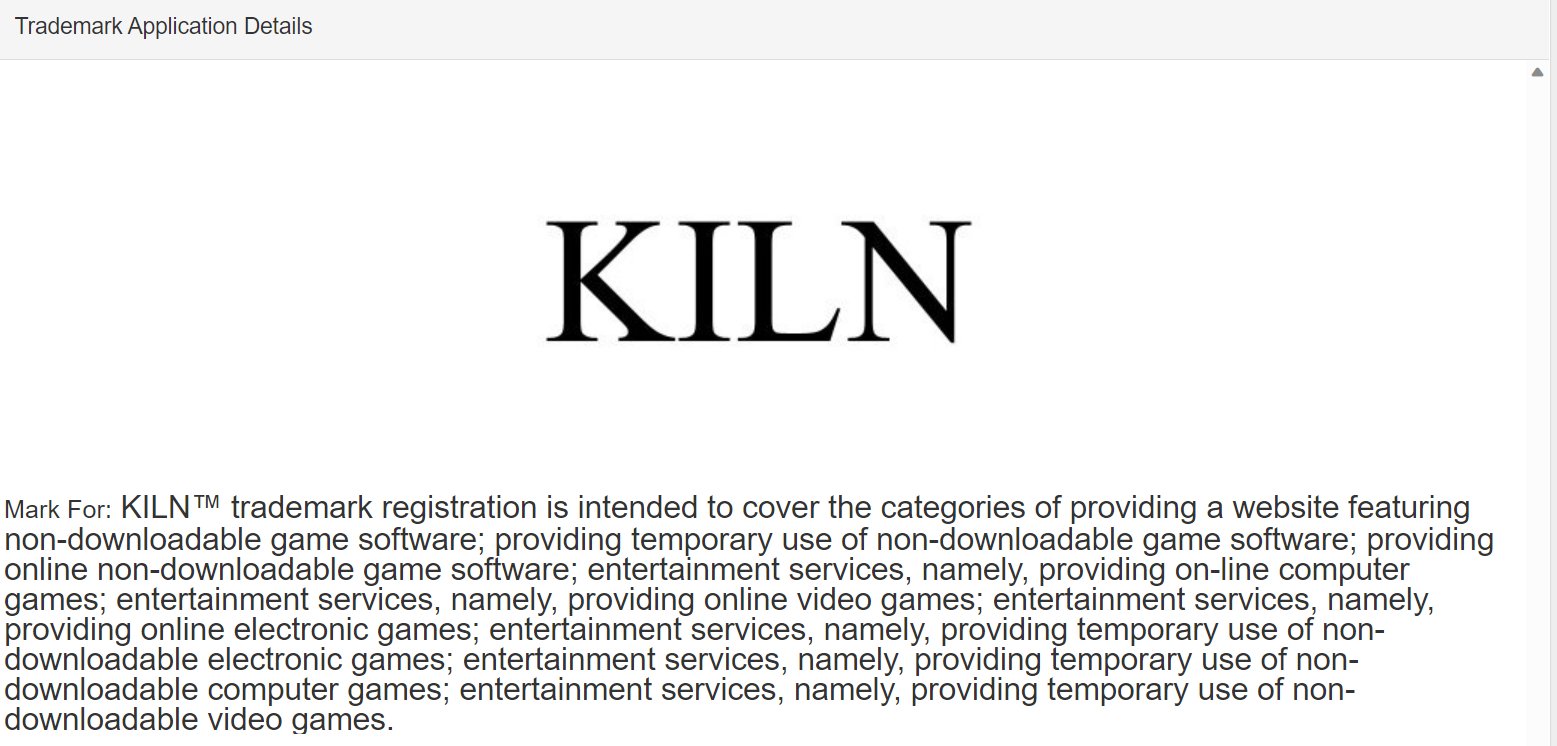 Kiln trademark filing by Microsoft