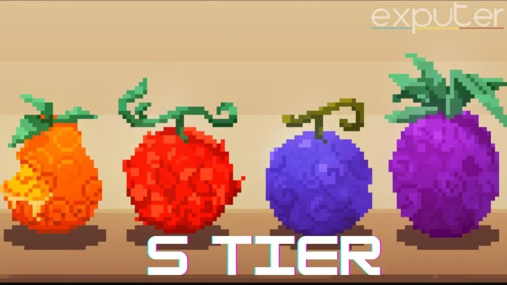 One Piece's Demon Fruits - 5 minutes each for the #Pixel_Dailies