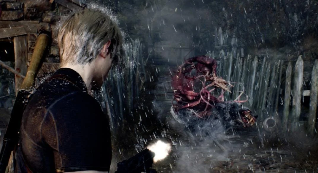 Resident Evil 4 Remake's Rain is Giving Fans Flashbacks to the GTA Trilogy