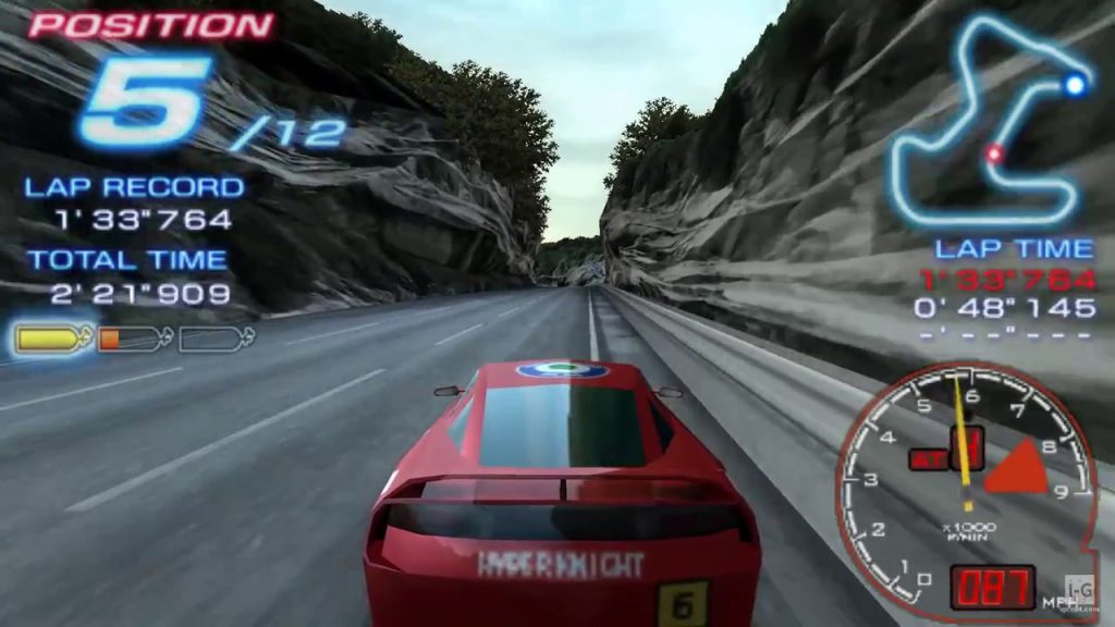 Best PSP Games Ridge Racer 