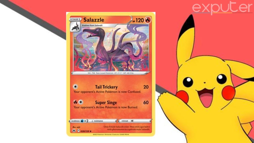 Pokemon Salazzle Pokemon Crown Zenith Card List