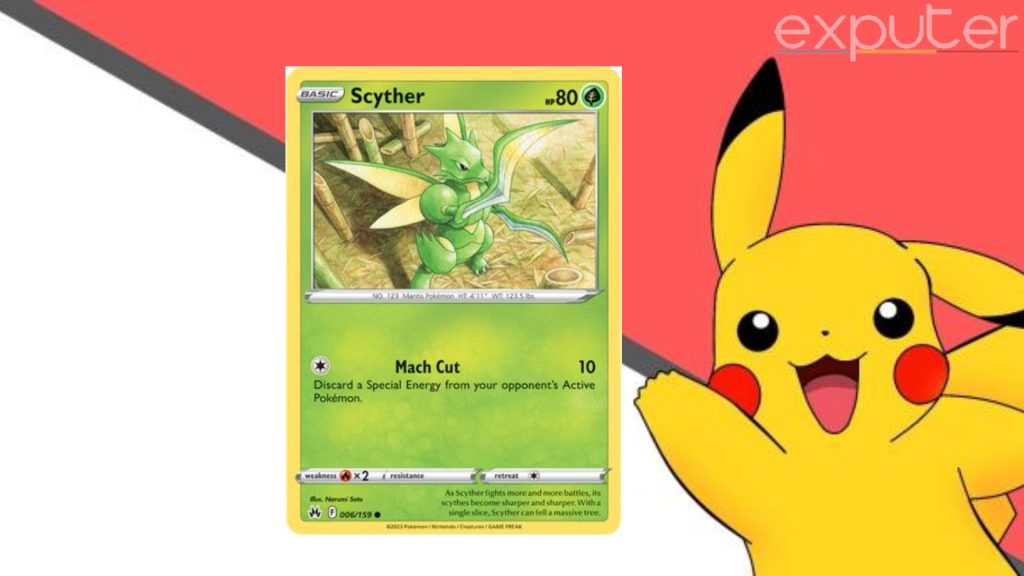Pokemon Scyther Pokemon Crown Zenith Card List