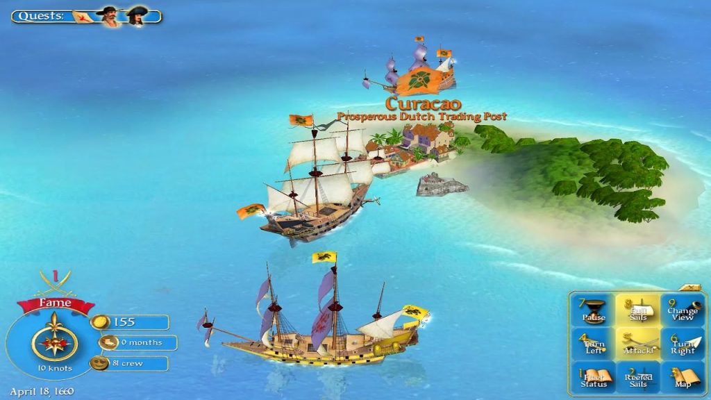 Best PSP Games Sid Meier's Pirates! 