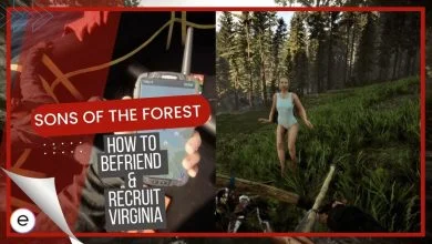virginia girl guide in sons of the forest