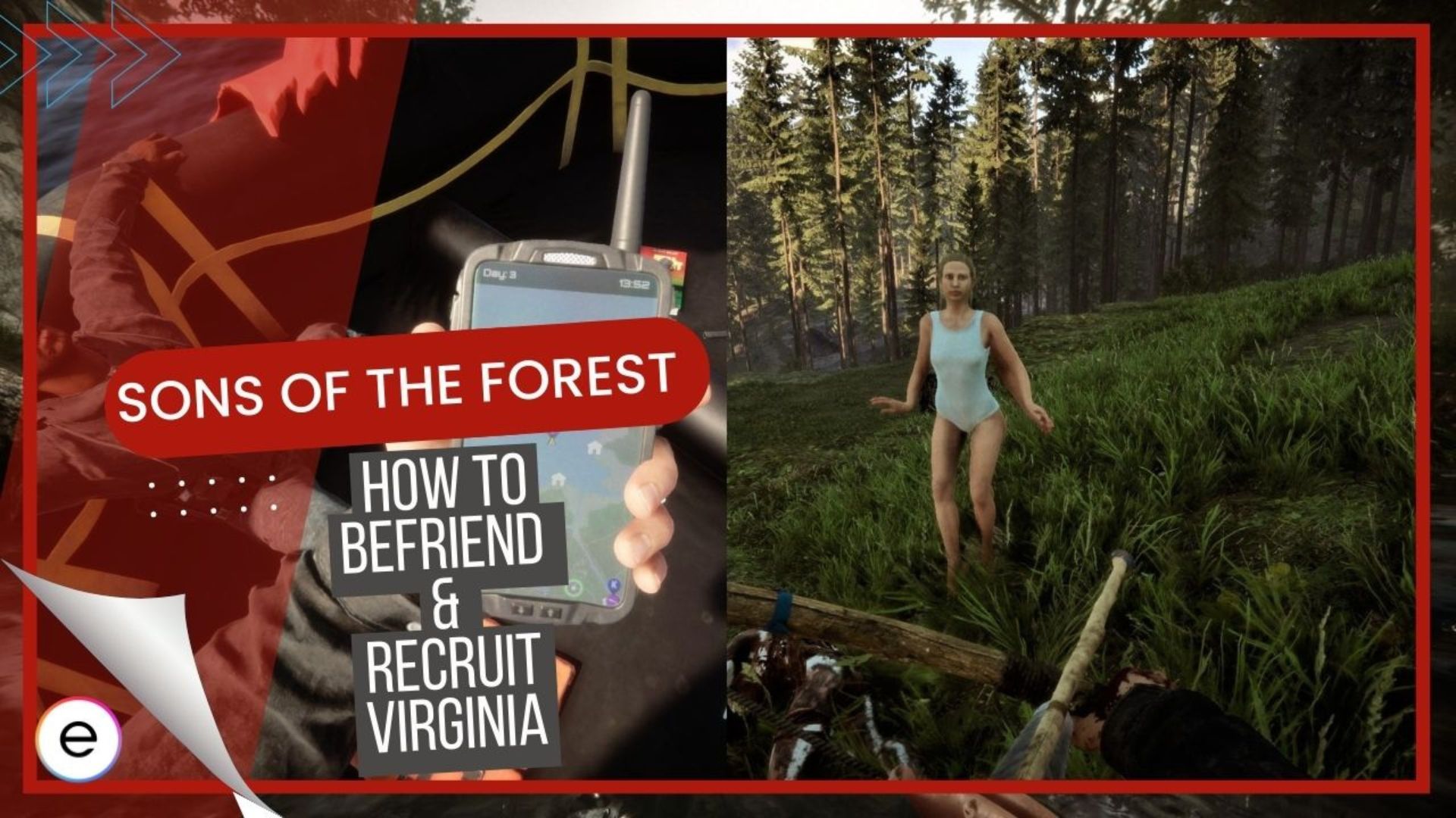 virginia girl guide in sons of the forest