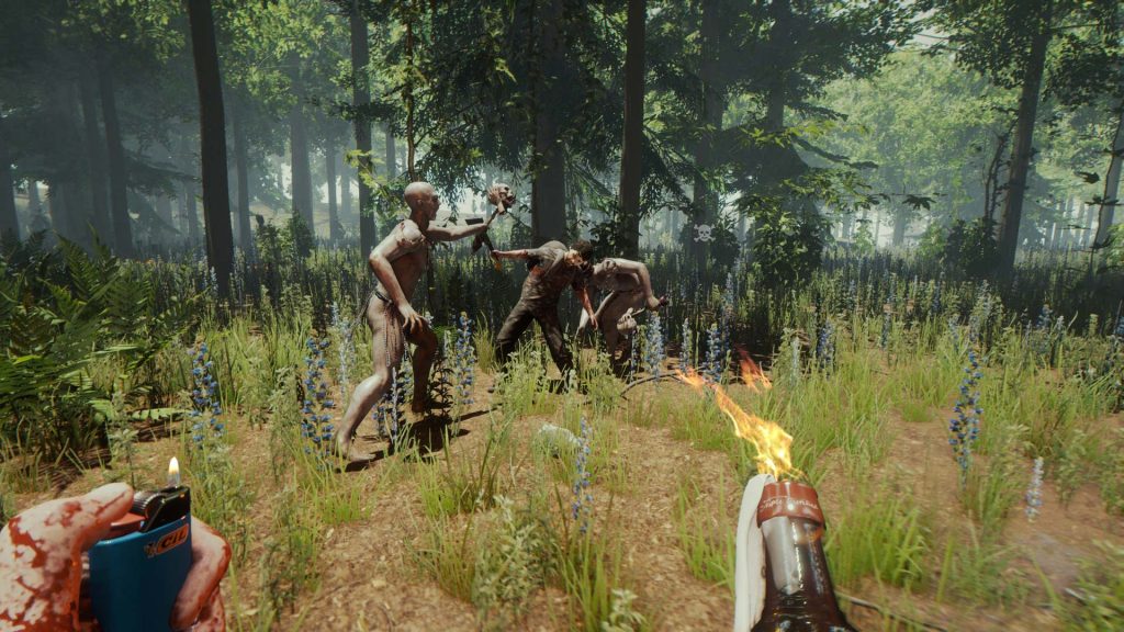 Best Multiplayer VR Games The Forest VR 