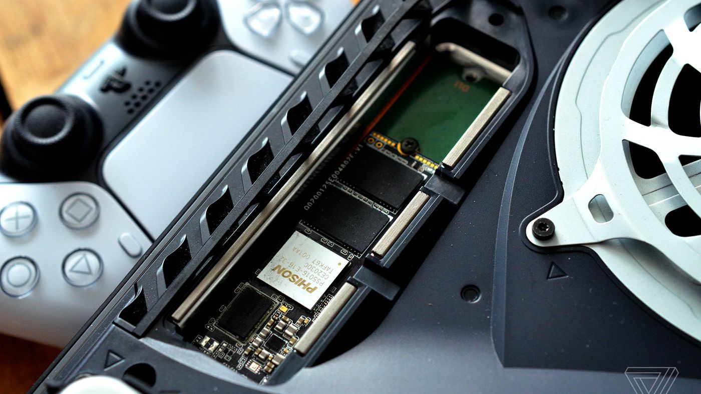 PlayStation 5 Internal SSD Slot