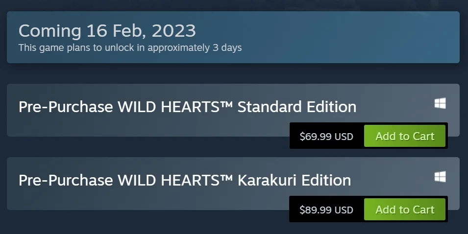 Is Wild Hearts Coming To Game Pass? 