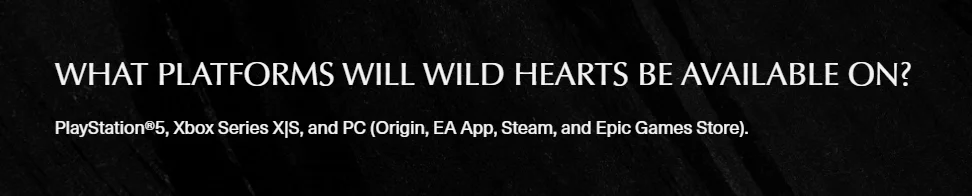 Is Wild Hearts on Game Pass?