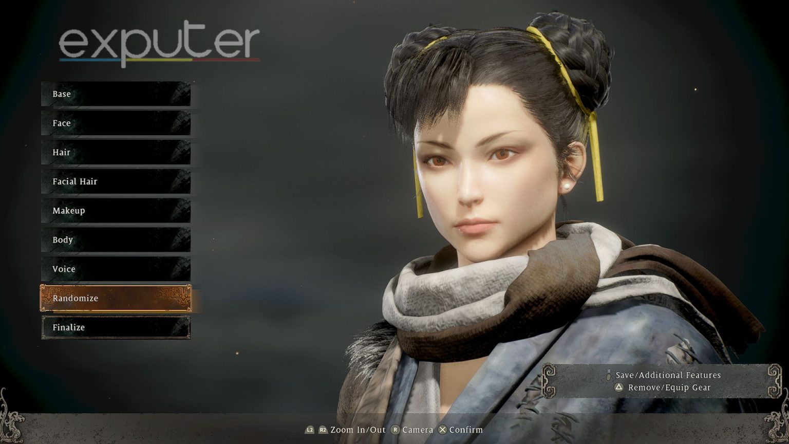 wo long fallen dynasty character creation codes