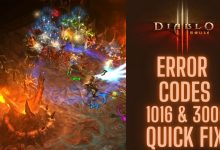 How to Fix Diablo 3 Error Codes 1016 and 3006