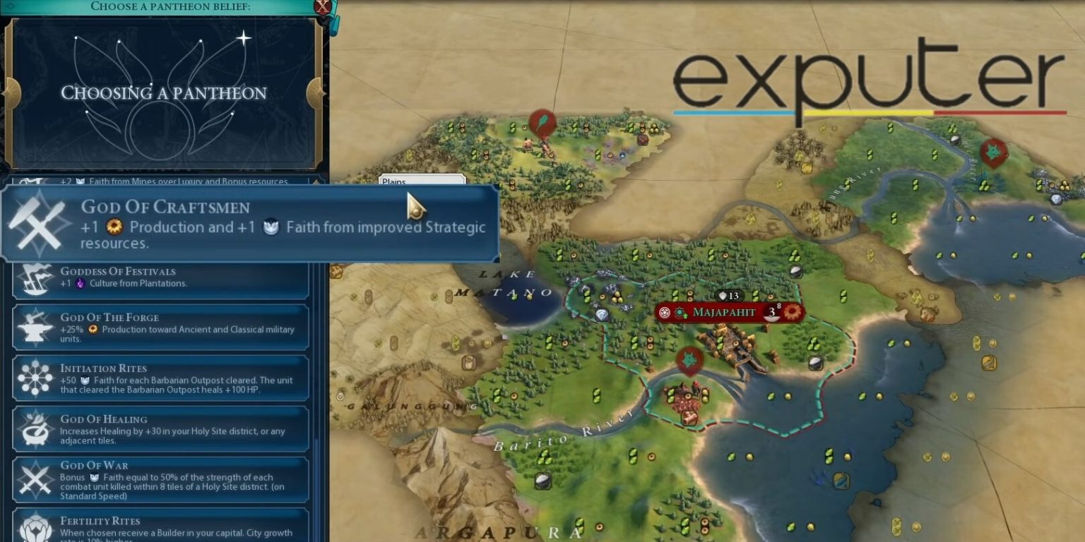 The 15 Best Pantheons In Civ 6 8228