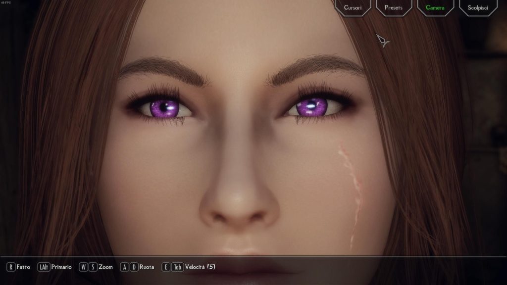 High Quality Eyes Mod in Skyrim