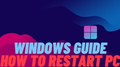 Windows Guide How to Restart PC
