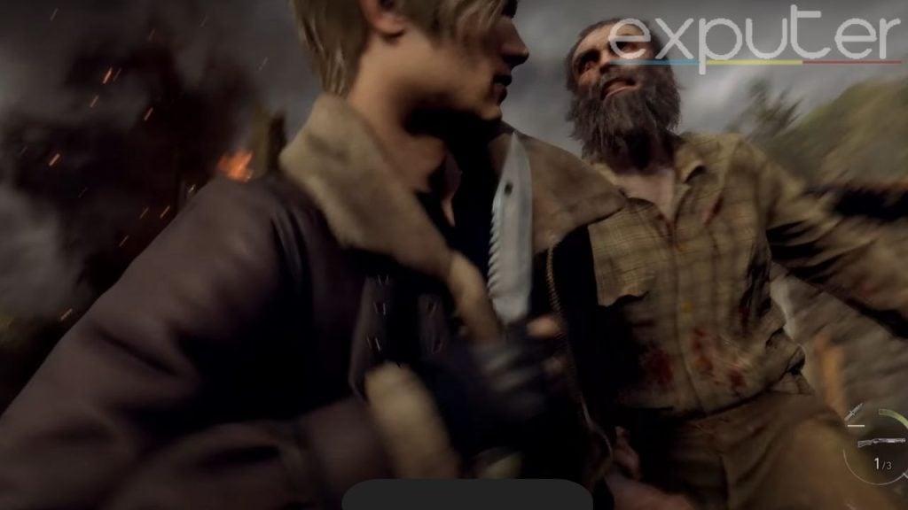 Image shows Knife Attack Resident Evil 4 Remake 