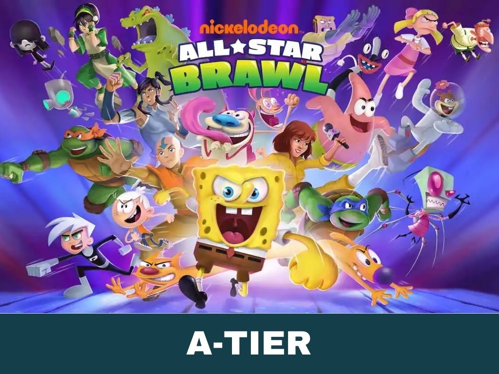 A tier Characters- Nickelodeon all star brawl tier list