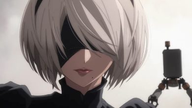 2B in the Nier: Automata Anime