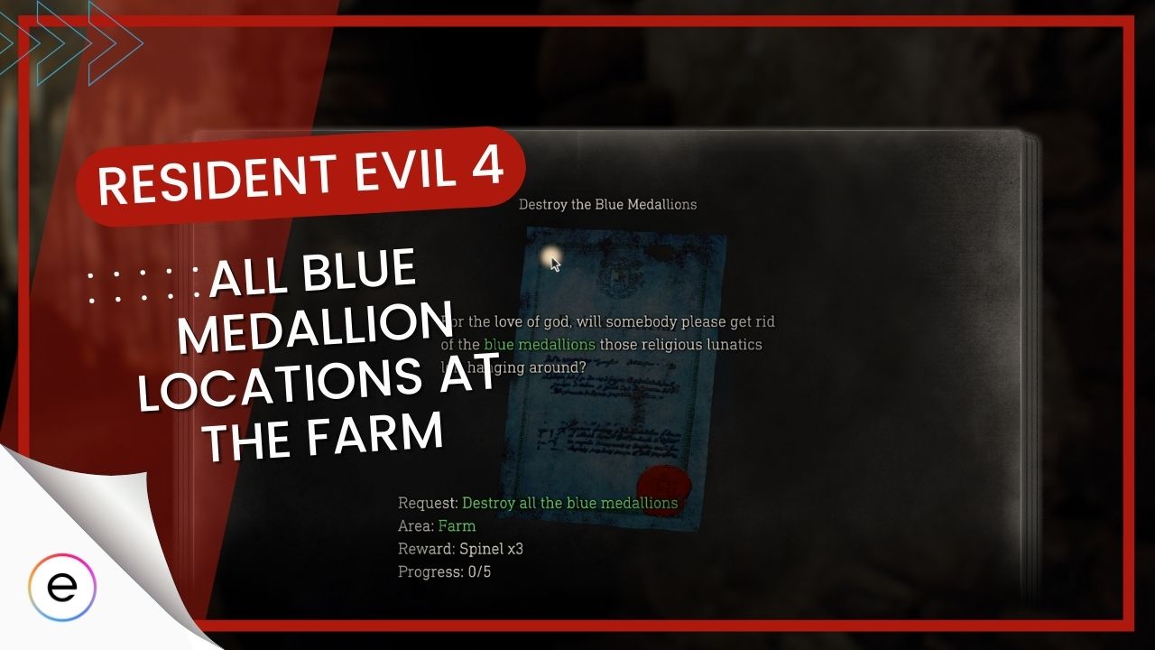 RE4 Remake All Blue Medallion Locations At The Farm featured image