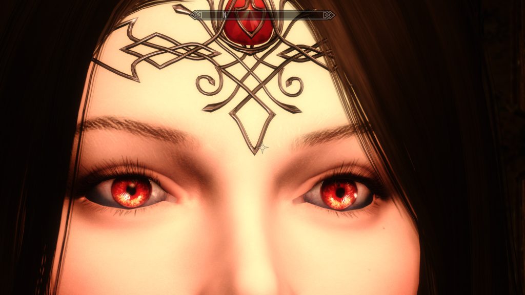 The Eyes Of Beauty - Vampire Eyes Mod in Skyrim