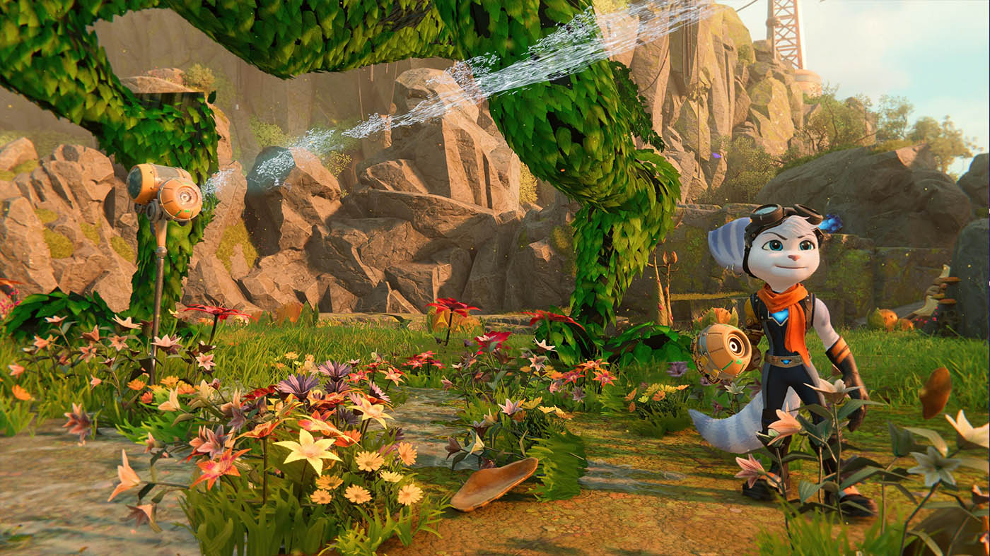 Turn your foes into plants with Ratchet & Clank: Rift Apart's Topiary Sprinkler