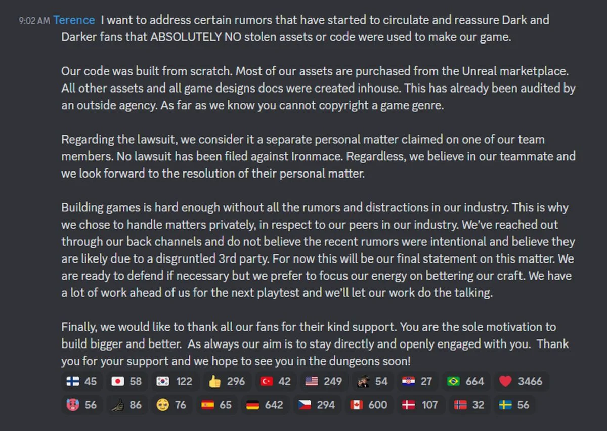 Dark And Darker removed from Steam following accusations of stolen trade  secrets