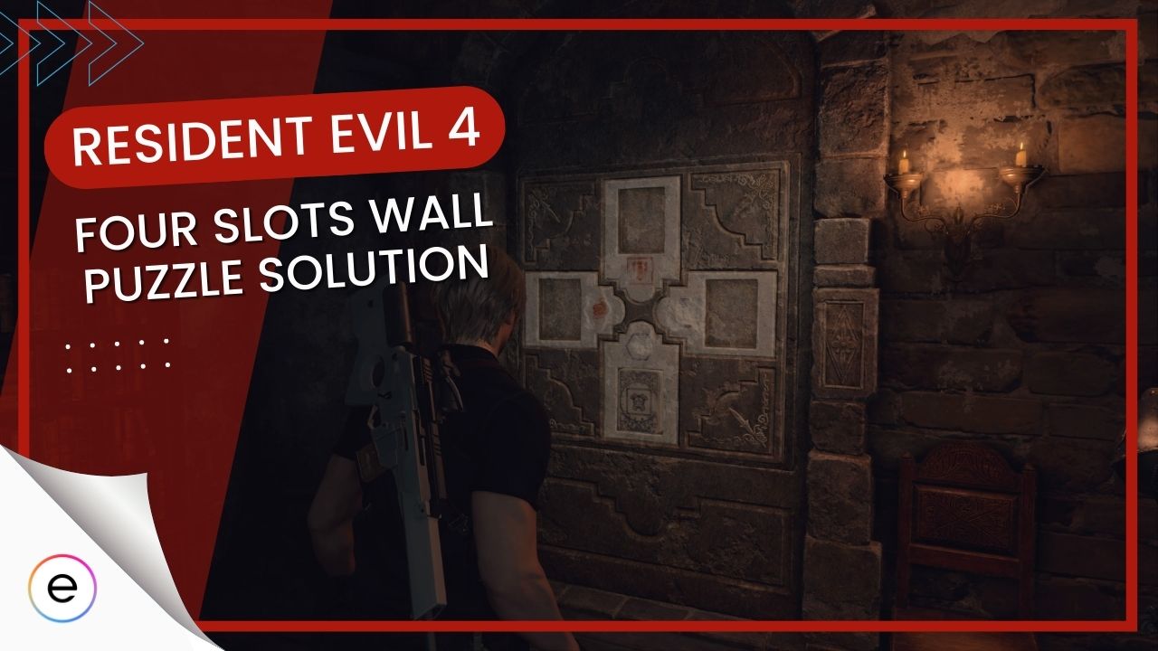 wall with four slots puzzle re4