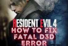 How to Fix Resident evil 4 fatal d3d error