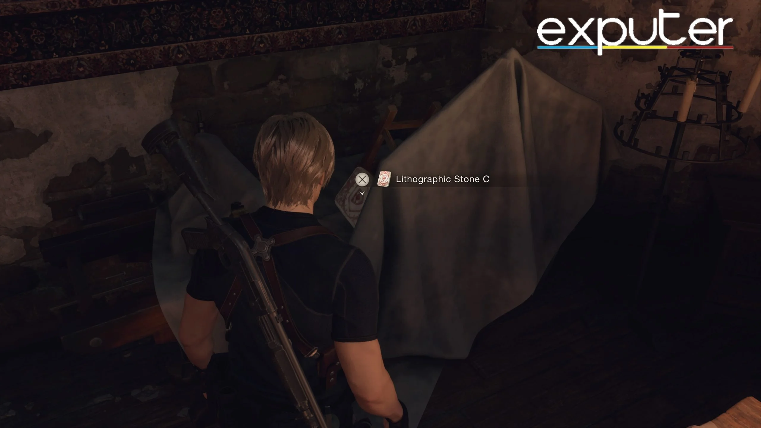 Resident Evil 4 Remake - Lithographic Stone Puzzle 