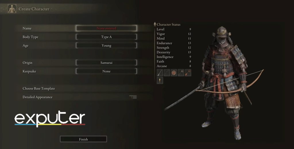Character Creation In Elden Ring [Detailed Guide]