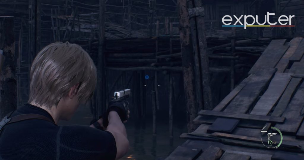 Fish farm blue medallions in the RE 4 remake