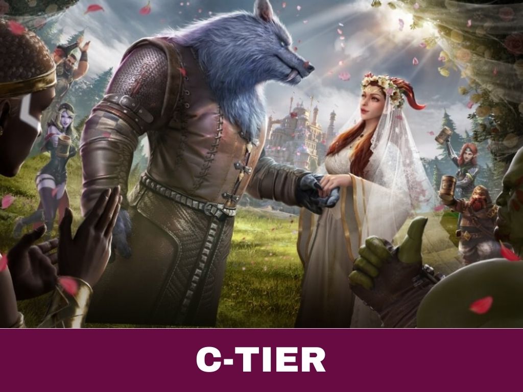 C tier Characters- BloodLine Heroes of Lithas tier list