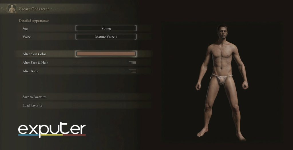 Setting Character Appearance in Elden Ring. 