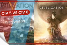 Civ 5 vs Civ 6 comparison