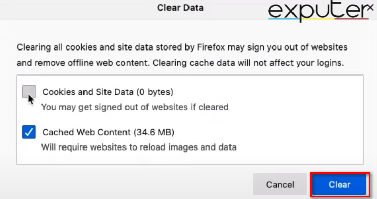 With these steps you can Clear Cache in Firefox
