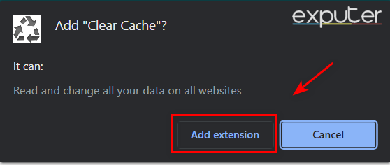 How to Confirm the extension
