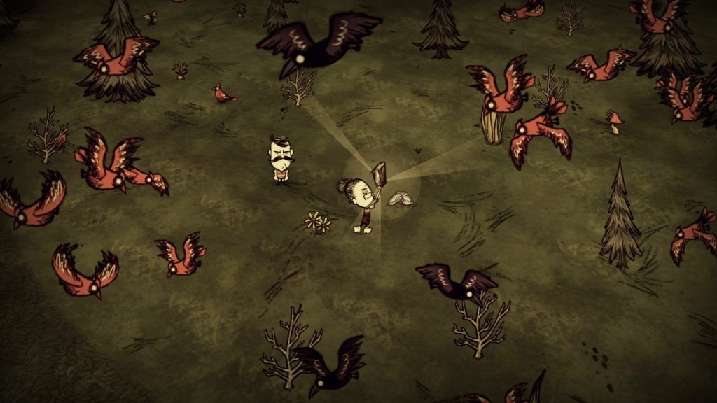 Fighting Monsters In Don't Starve Together