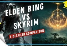 Elden ring vs skyrim comparison.