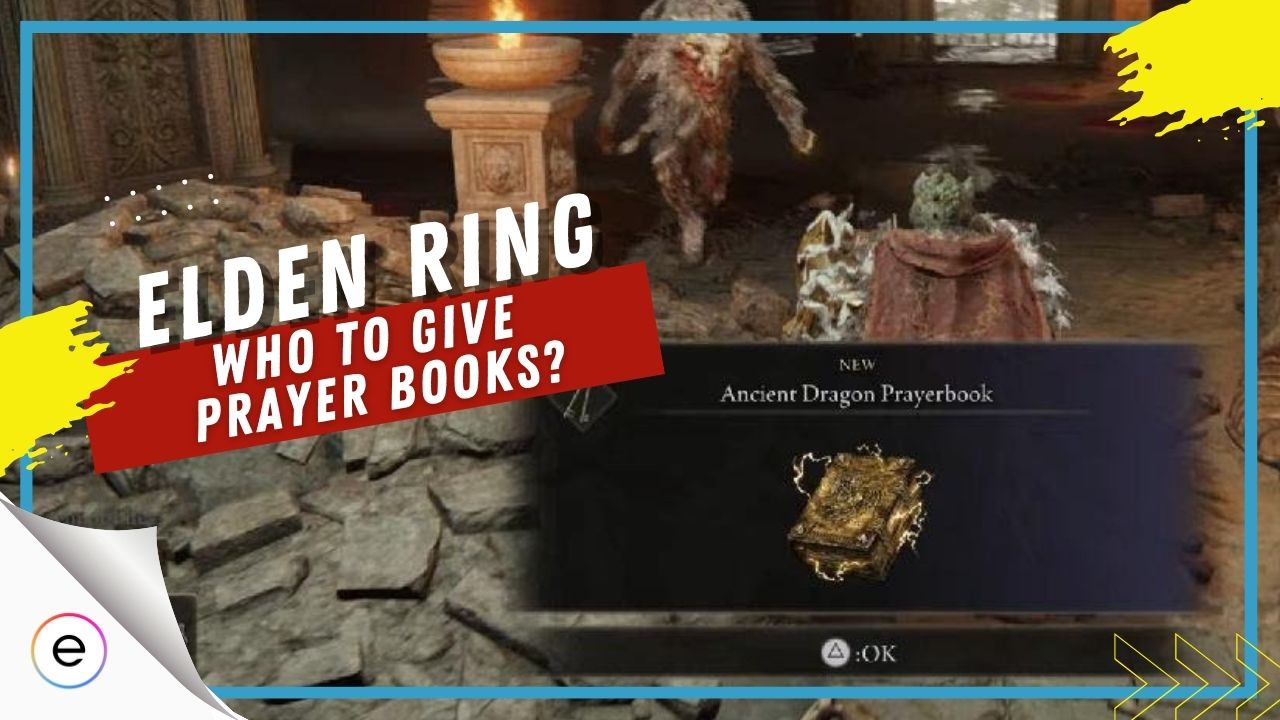 who to give prayer book Elden Ring