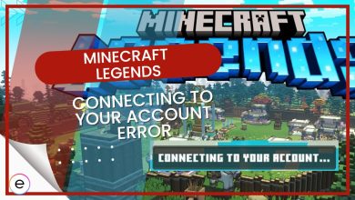 how to fix connecting to your account error in minecraft legends