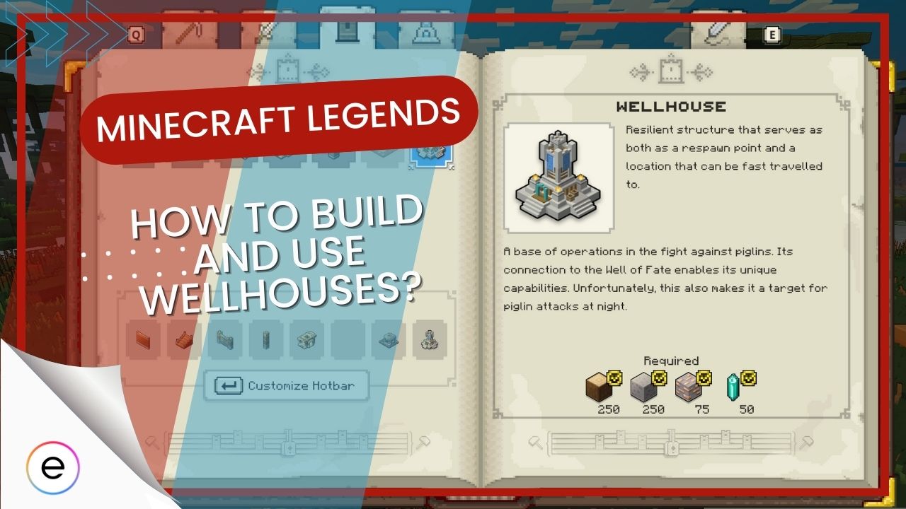 Minecraft Legends How To Build And Use Wellhouses featured image